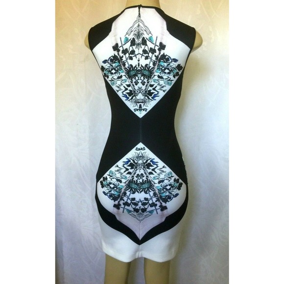Clover Canyon All That Jazz Scuba Dress Neoprene S - Picture 3 of 10